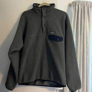 Patagonia Mens Synchilla Size Medium Grey Fleece - Like Nee